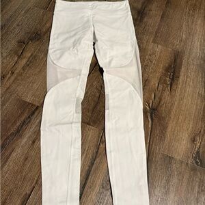 White Alo Leggings